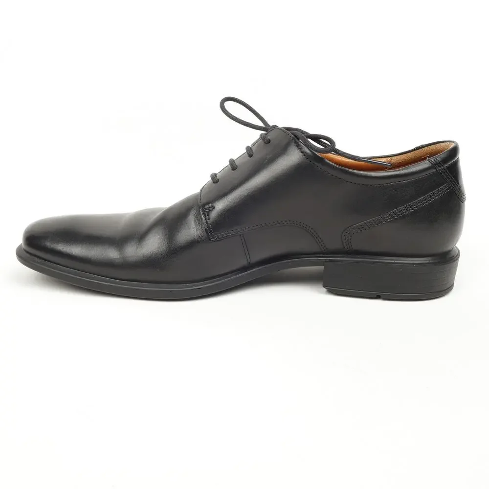 Ecco Mens EU46 US 12-12.5 46P631524239470 Derby Oxford Plain Toe Dress Shoes